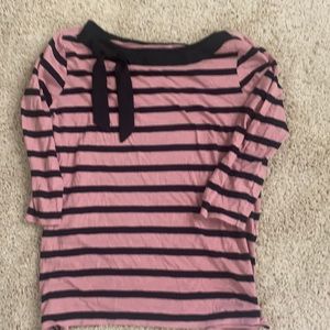 Loft striped top